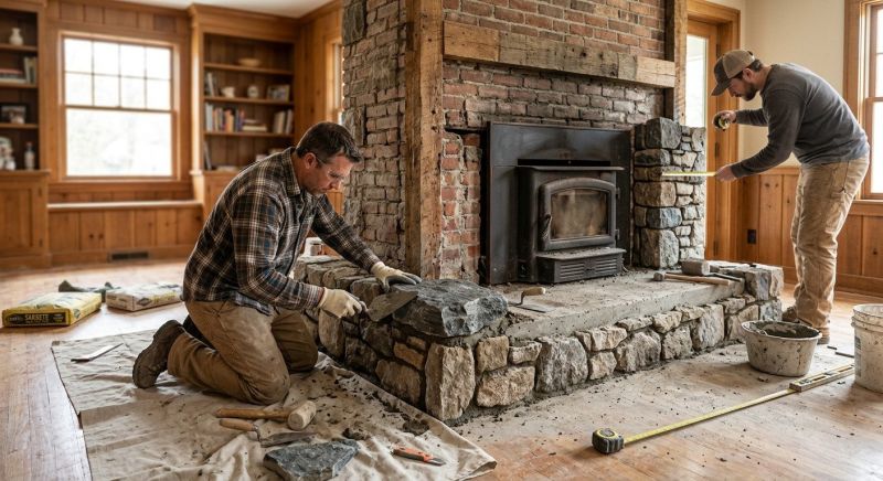 Hearth Installation in Alpharetta, GA