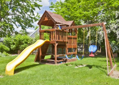 Playset Repair in Spring